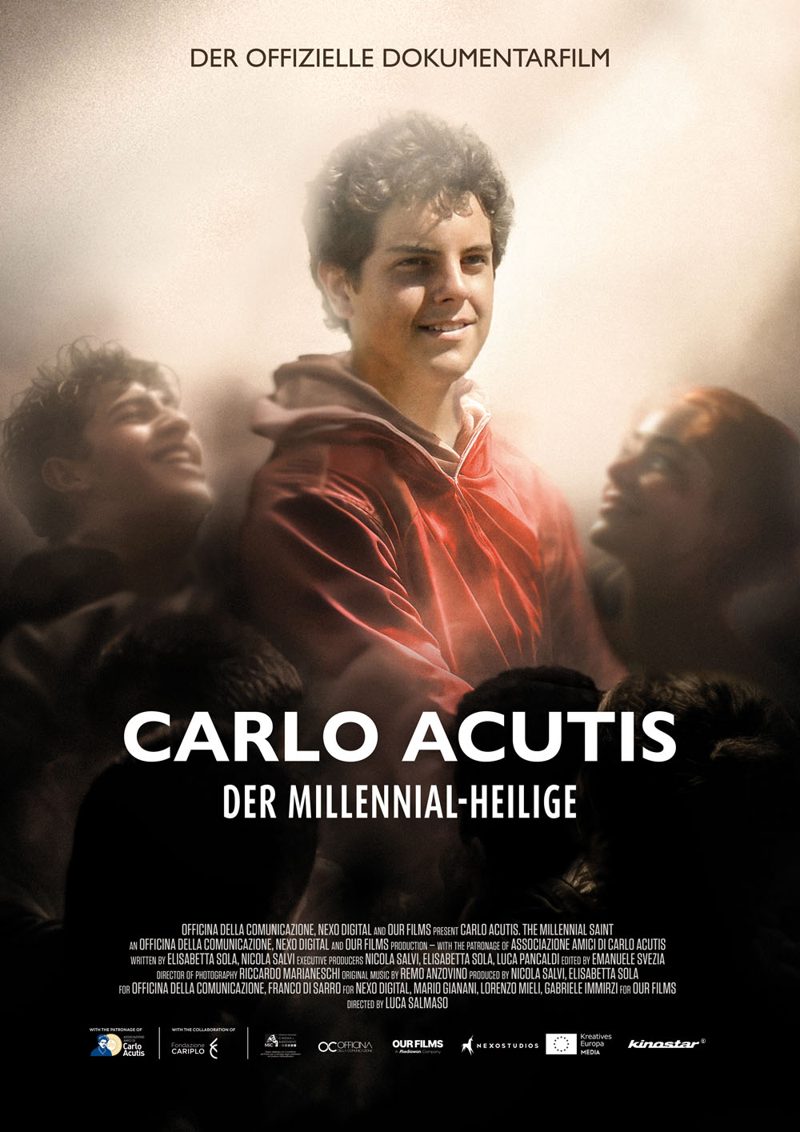 Filmplakat „Carlo Acutis – Der Millennial-Heilige“